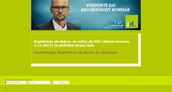 Desktop Screenshot of formular.strana-sas.sk